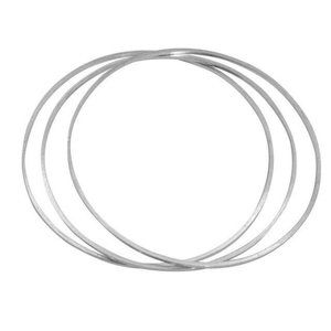 SILVER Thin Multi Bangle (Three) BRACELETS b50019